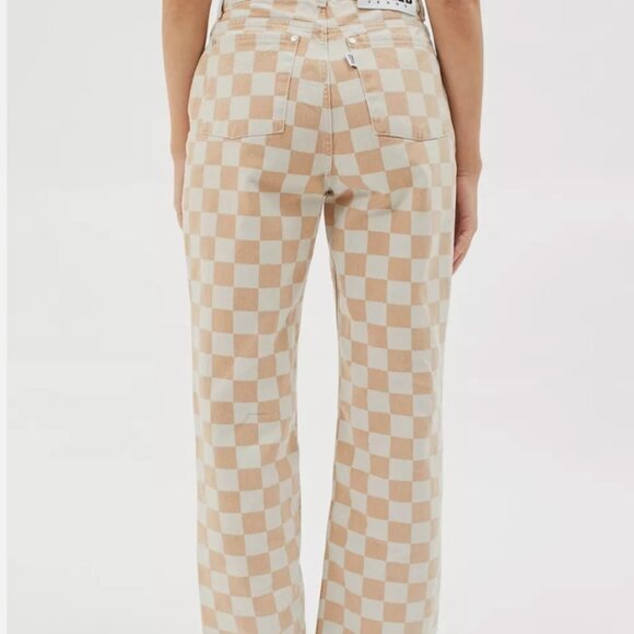 NWT Ragged Priest Checkered Jeans - Picture 4 of 6